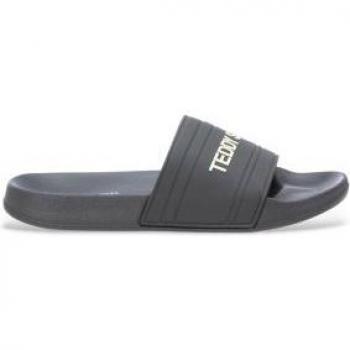 Teddy Smith Hombre: Chancla Casual de Color Gris