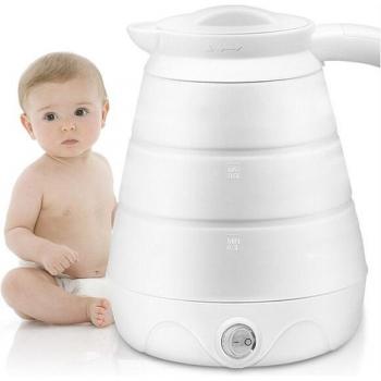 Dual Voltage 0.6L Waterkoker voor Reizen met Siliconen