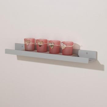 Dura 48cm Light Grey Wall Shelf