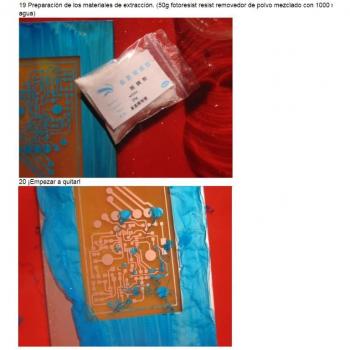 Photoresist Azul