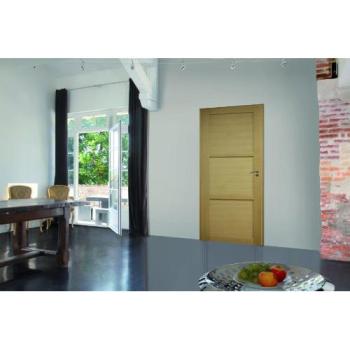 Porte Coulissante Design Blakeria RAL7016 H204 x L93 + Serrure Sécurisée