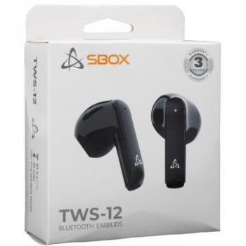 Auricolari Senza Fili Sbox Nero ANC