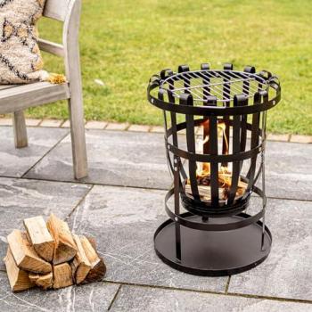 Urban Heat Metal Basket – Black BBQ Cooking Kit