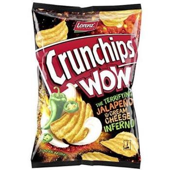 Lorenz Snack World Crunchips WOW Jalapeño & Frischkäse 110 g