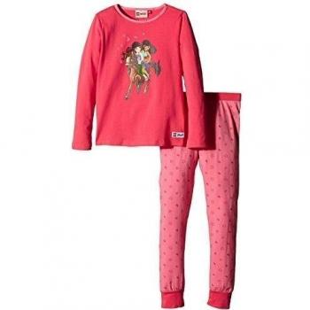 Pijama LEGO Wear NEVADA 702 para niñas, color rojo 361, talla 7 años