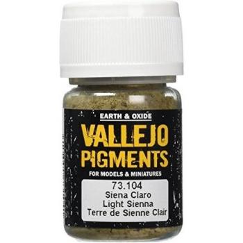 Light Sienna Pigment by Vallejo (30 ml)