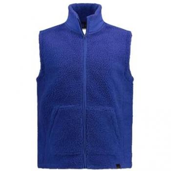 STHUGE Herren Teddyfleece-Weste FLEXLASTIC® Stehkragen