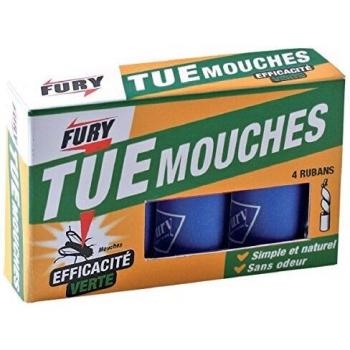 MOUCHES RUBANS ADHÉSIFS ÉCO X4 FURY