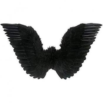 Parrucca Nera per Halloween