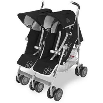 Maclaren Passeggino Twin Techno Black