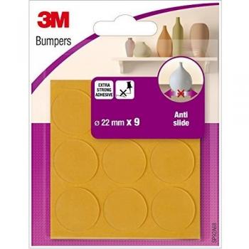 Paracolpi anti-slittamento 22 mm, 9 pezzi (Scotch)