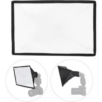 Softbox Universal 20x30cm para Luz de Flash