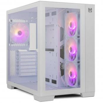 ATX Mid‑Tower Nox Blanc Case – USB 3.0, RGB LED, Premium Build