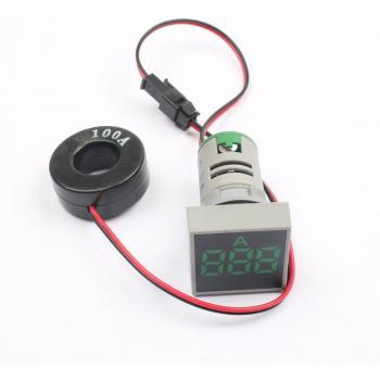Appareil de mesure 22 mm 0‑100 A avec indicateur couleur