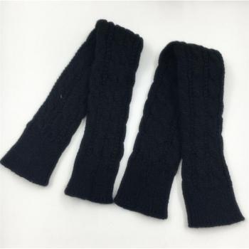 Guantes Largos Mujer con Flores de Cáñamo