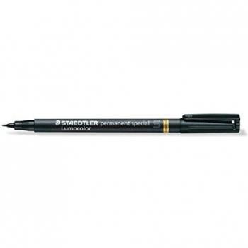Staedtler 319S-9 (319 S-9) Lumocolor permanent special S Spezialstift, Schreibfarbe: schwarz