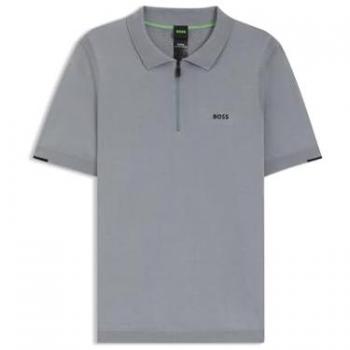 Boss Polo Shirt K_Ever‑X PS – Grau, Regular Fit