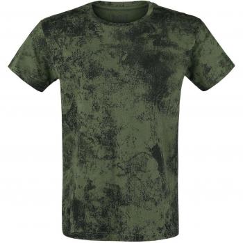 EMP Men's Rebel Soul T-Shirt, Black Premium Edition, Green