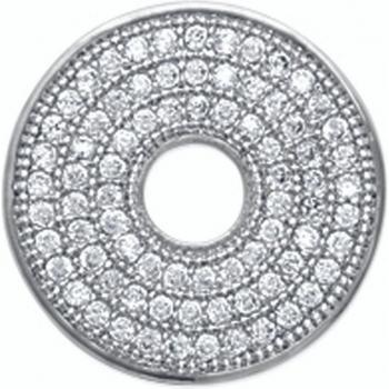 Colgante de Plata 'Sissi' 12 mm
