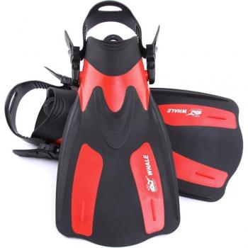Aletas de natación ajustables para buceo