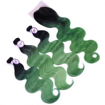 Miss Rola 230 g Mèches Synthétiques Body Wave Ombre