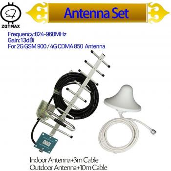 ZQTMAX Yagi Antenna and Omni Mushroom Antenna Kit