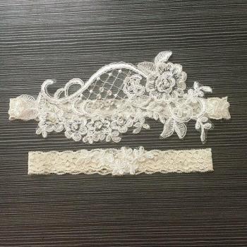 Anillo de muslo de lujo para bodas