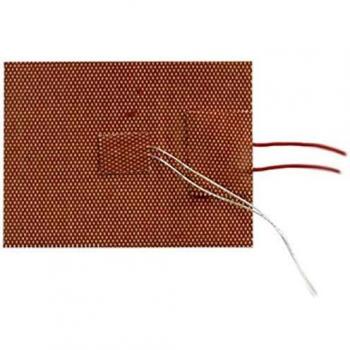 Silicone Thermo Pellicola Riscaldante Autoadesiva 24 V DC/AC 75 W IPX7 100 × 75 mm