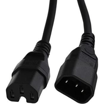 IEC Power Extension Lead C14 to C15 2m