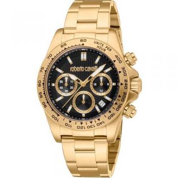 Roberto Cavalli Quarzuhr Men RC5G135M0085 (Gold, 40 mm)