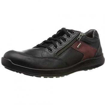 Jomos Herren Campus II Derbys, 44 EU, Schwarz/Oxblood