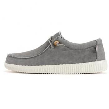 WP150 WALLABY WASHED – Halbschuhe aus Walk In Pitas, grau, EU 44