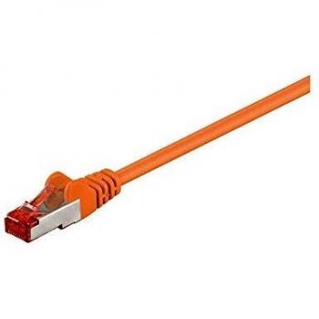 Cable de Red Goobay Cat 6-2000 SSTP PIMF 20m Naranja