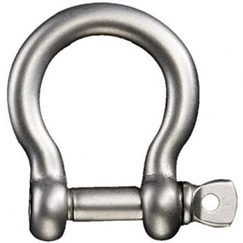 Gibbon Long‑Line Stainless Shackle (48mm×24mm, 7.2t)