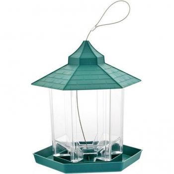Contenedor de comida para pájaros impermeable