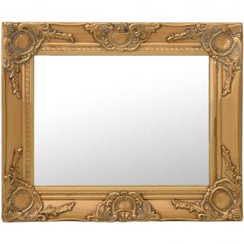 VidaXL Baroque Style Wall Mirror 19.7x15.7 Gold