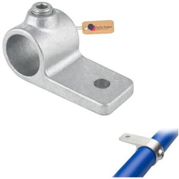 GeZu Impex 27 mm Galvanized Tube Clamp, One‑Lug Design