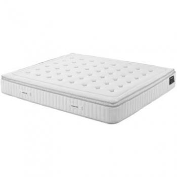 Matelas Luxe Oros 180×200 – protection contre le feu, ressorts ensachés, 5 zones, mousse à mémoire + surmatelas intégré