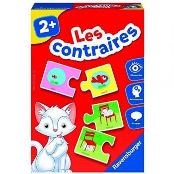 Découvrez les Contraires d'une manière amusante avec le Jeu Educatif de Ravensburger