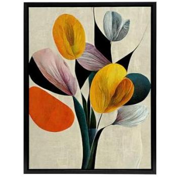 Elegant Flower Bloom Canvas