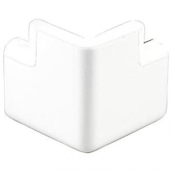 Cornière à trois faces pour angle Knuffi type H 42×22 mm autocollante en mousse PU blanche