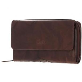 Mano Woman’s Aurona Leather Wallet with RFID Blocking Technology