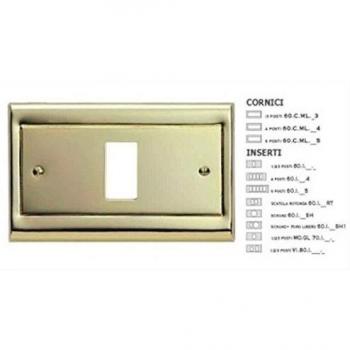 Oro Master Inserto 2 Fori Cod. 60I212