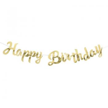 Baby Shower Happy Birthday Banner