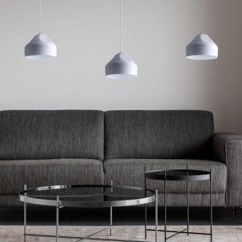 Luminaria Colgante Blanca para Espacios Interiores