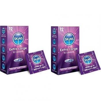 Skins Extra Large XL Premium Condoms 12 Pack
