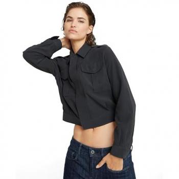 Chaqueta Corta de Mujer G-Star Raw en color negro