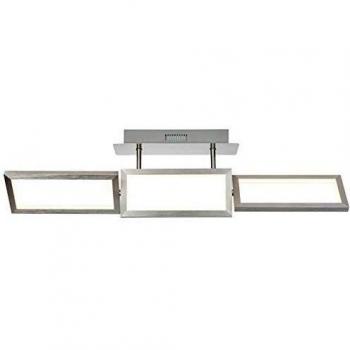 BRILLIANT lamp Tunar Plafonnier LED 3flu alu