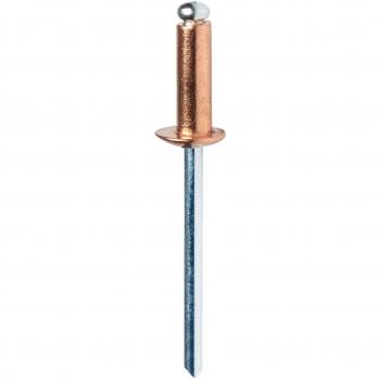 Élastiques Rapid Aluminium-Cuivre – Rivets Ø 4,8 × 12 mm (50 pcs.)
