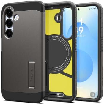 Samsung Galaxy S25 Spigen ArmorCase – Gunmetal